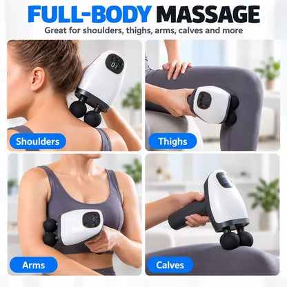 Dual-Head Percussion Massage Gun