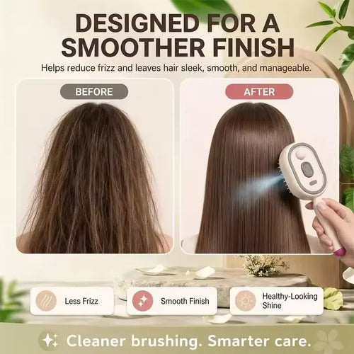 3-in-1 Electric Mist Massage Hair Comb