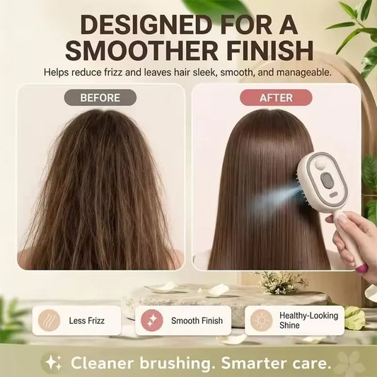 3-in-1 Electric Mist Massage Hair Comb