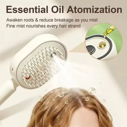 3-in-1 Electric Mist Massage Hair Comb